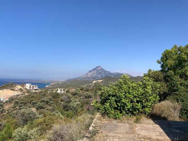 Manzaralı Deniz ve Dağ Manzaralı 3 Dönüm Arsa - Fotoğraf 3