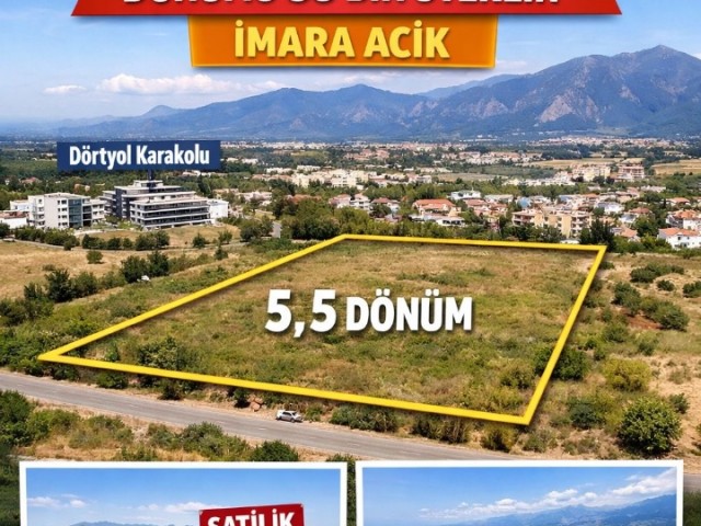 MAĞUSA Dörtyol satılık arazı