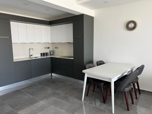 Iskele Long Beach'te Courtyard 1+1 Daire