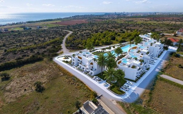 Boğaz'da Özel Çatı Terasları ve Özel Havuzu Olan 2 Yatak Odalı Loft Daireler (Kalan Son 2 Daire - KDV / TRAFO DAHIL)