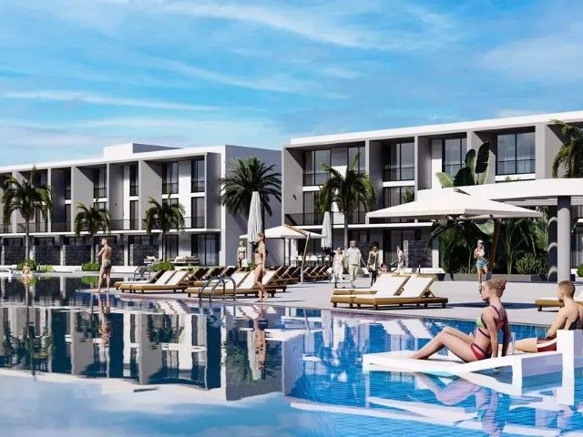 OFF PLAN 1+1 DUPLEX APARTMENT IN A MODERN DESIGN COMPLEX  BOGAZ LIFE From £158,000