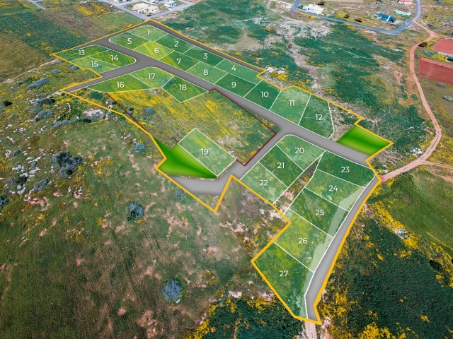 Yeniboğazıcı'da 600m2 İle 733m2 Arasındaki Arsaların Fiyatları 87.500£'dan Başlıyor. - Fotoğraf 3