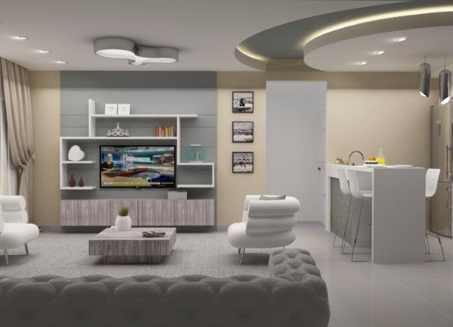 Antik Kentte Deniz Manzaralı 2 Yatak Odalı Modern Daire – Yeni Boğaziçi - Fotoğraf 3