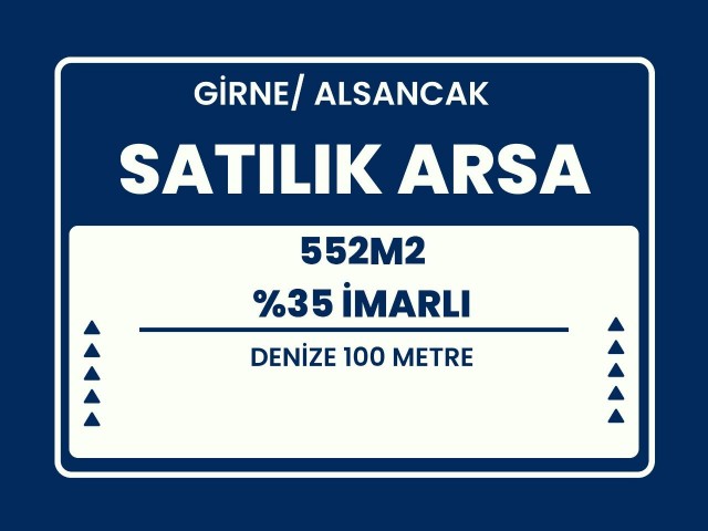 Girne Alsancakta Denize 100 Metre Mesafede Merit Otellerine Yakın Konumda Satılık Arsa - Fotoğraf 3