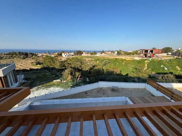 Girne Alsancak'ta Panoramik Deniz Manzaralı Kalan Son 3+1 Villa - Fotoğraf 4