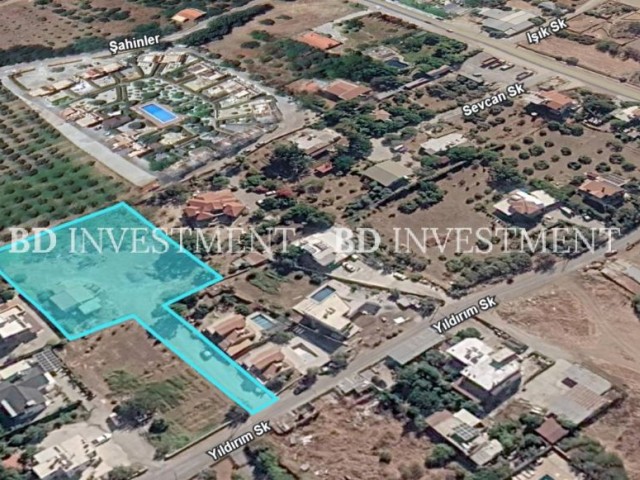 Kıbrıs Girne Karşıyaka'da 2843 m² Fırsat Arsa - Fotoğraf 2