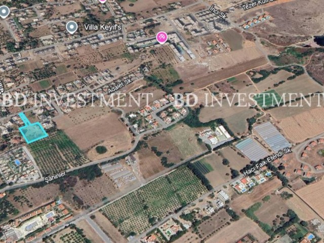 Kıbrıs Girne Karşıyaka'da 2843 m² Fırsat Arsa - Fotoğraf 3