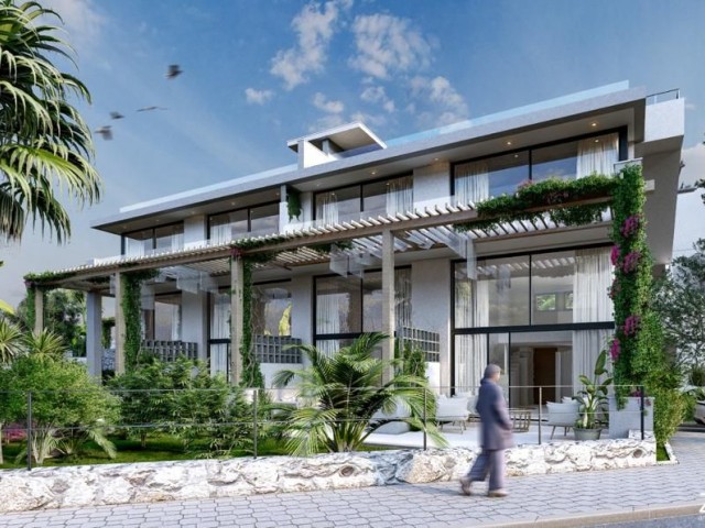 Tatlısu'nun Huzurlu Bir Bölgesinde Bir Dere Kenarında Yer Alan Çarpıcı Yeni Projede 100 m² Teraslı Geniş 2 Yatak Odalı, 2 Banyolu Penthouse - Fotoğraf 1