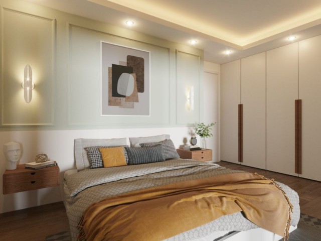 Tatlısu'nun Huzurlu Bir Bölgesinde Bir Dere Kenarında Yer Alan Çarpıcı Yeni Projede 100 m² Teraslı Geniş 2 Yatak Odalı, 2 Banyolu Penthouse - Fotoğraf 2