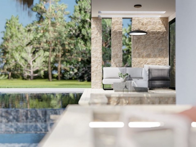 Havuzlu Ve Yüksek Deniz Manzaralı Yeni Güzel Özel 3 Yatak Odalı Villa (Plan Dışı) ** - Fotoğraf 2