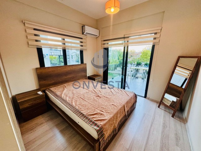 Girne Alsancak'ta 2+1 Satılık Daire - Ortak Havuz - Bahçe