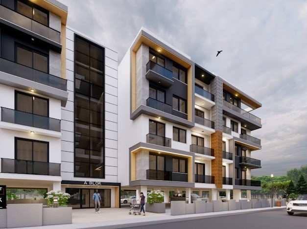 Girne Merkezde Türk Koçanlı Teslime Hazır  Satılık 2+1 ve 3+1 Daireler