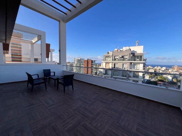 🌅 Girne Merkez’de Satılık Deniz Manzaralı 3+1 Penthouse | KDV & Trafo Ödenmiş - Fotoğraf 4