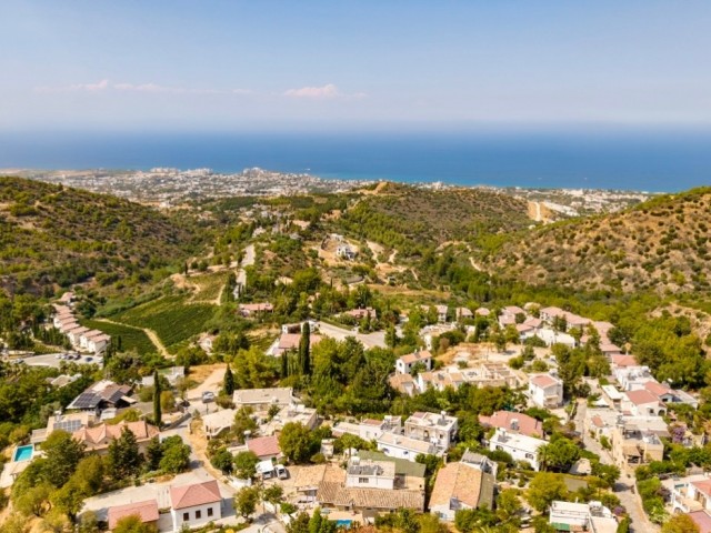 🌊 GİRNE ILGAZ’DA KESİLMEZ PANORAMİK DENİZ MANZARALI %100 İMARLI 3.990 m² SATILIK ARSA