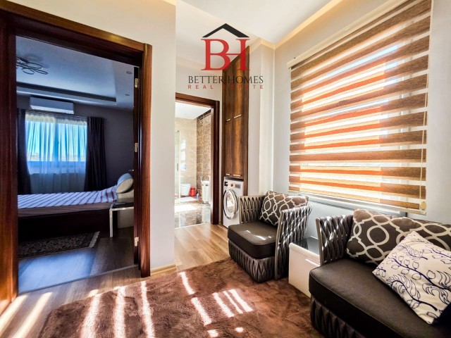 4+1 VİLLA. SATILIK. PRESTİJLİ “SALAMIS PARK VILLAS” HAVUZLU SİTEDE. DENİZE 200 M. KREDIYE UYGUN