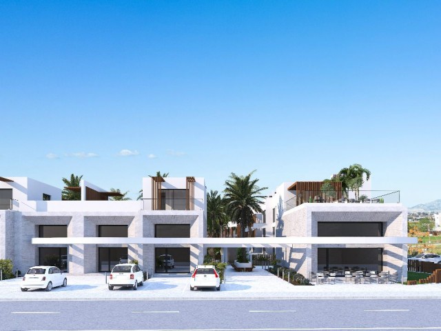 Kıbrıs Magusa'da Yeniboğaz İçi Bölgesinde Denize 2 Dk Mesafede Tatil Gibi Bir Yaşam Alanı Sunan Muhteşem Bir Proje - Fotoğraf 3