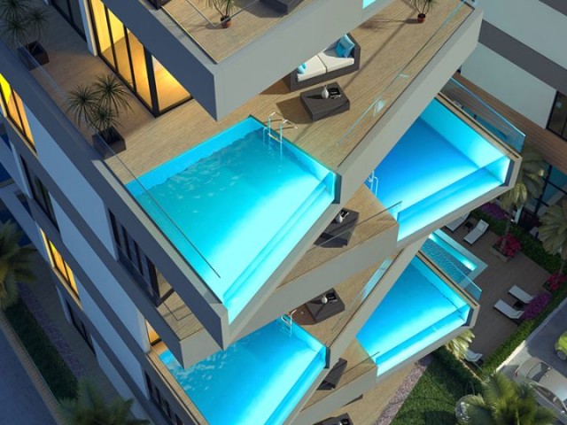 GİRNE KARKUM’DA SATILIK 2+1 PENTHOUSE | DENİZ MANZARALI | ÖZEL HAVUZLU