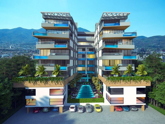 GİRNE KARKUM’DA SATILIK 2+1 PENTHOUSE | DENİZ MANZARALI | ÖZEL HAVUZLU