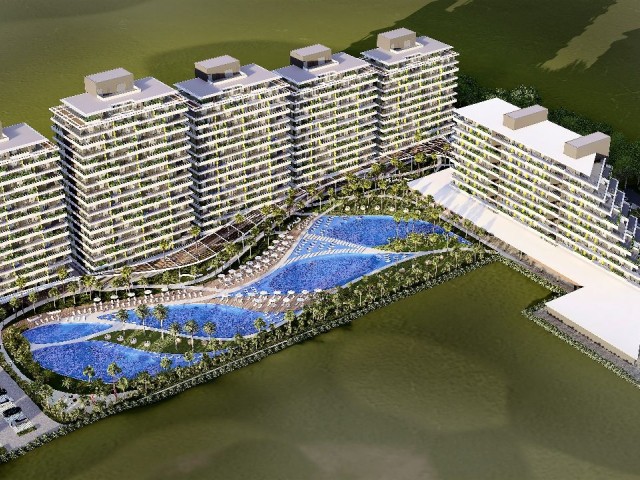 İSKELE'NİN LÜKS VE PRESTİJLİ SİTESİNDE SATILIK 1+1 DAİRE