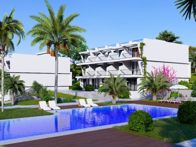 GELİŞMİŞ ALTYAPIYA SAHİP TATLISU’DA, DAĞ MANZARALI 1+0 STÜDYO DAİRE