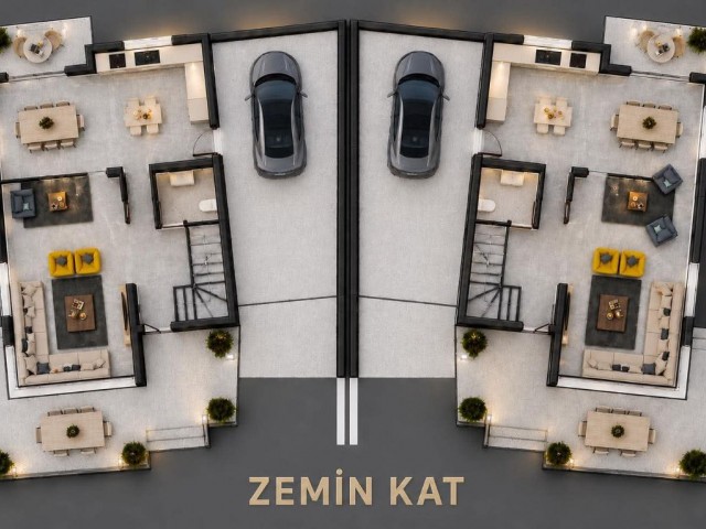 Lüks, Konfor ve Prestij Bir Arada – Dikmen’de Lansman Fiyatı İle Satılık  Tripleks 4+1 Villa