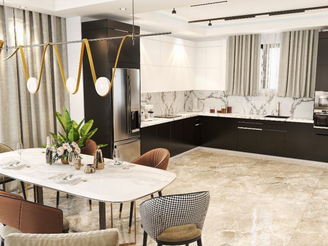 Gazimağusa Yeniboğaziçi Satılık 2+1 Daireler ve 3+1 Lux Vıllalar - Fotoğraf 1