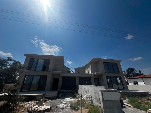 GAZİMAĞUSA YENİBOĞAZİÇİ  SATILIK PROJE AŞAMASINDA  3+1 İKİZ VILLA