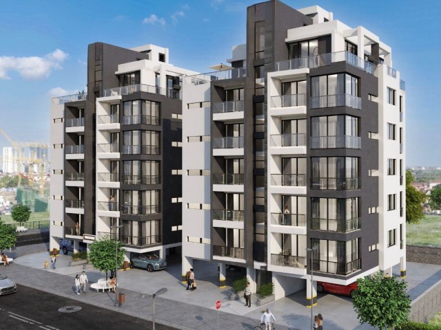 Lansman Fiyatları Kaçırmayın!!gazimağusa Kaliland Satılık Proje Aşamasında 1+1/2+1 Daireler -1+1 Penthouse - Fotoğraf 1