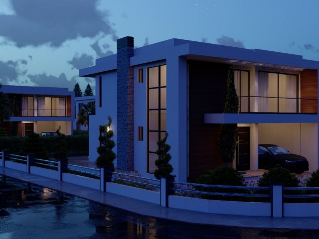 GAZİMAĞUSA TUZLA SATILIK 3+1 MÜSTAKİL EVLER  VE  İKİZ VİLLALAR