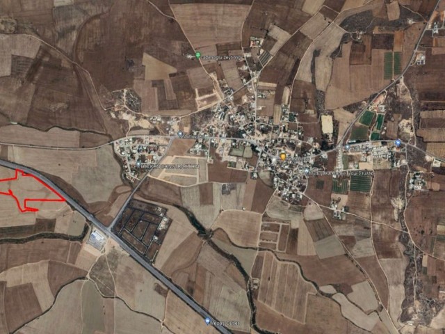 YATIRIM FIRSATI!!! GAZİMAĞUSA MUTLUYAKA  SATILIK ARSA