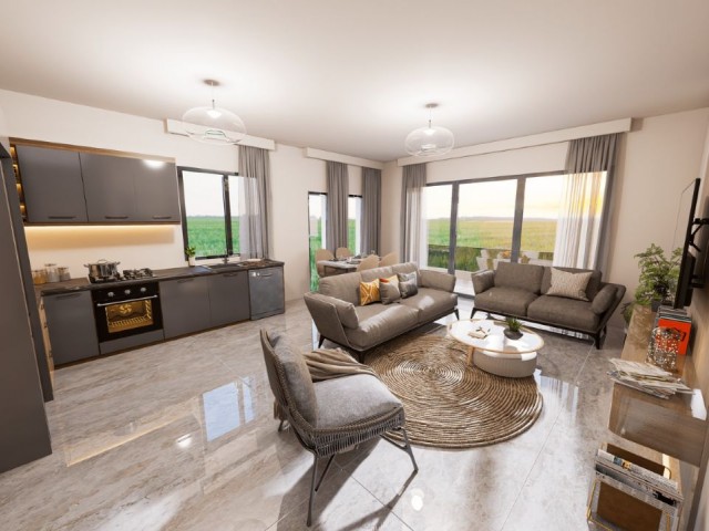Lansman Fiyatlar!!!gazimağusa Çanakkale Proje Aşamasında Satılık 2+1 Daireler /1+1 ve 2+1 Penthouse - Fotoğraf 4