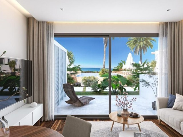 Satılık Daire 1+1, 55 m2 + teras 11 m2, Tatlysu'daki Salos Beach tatil kompleksinde ilk sırada, panoramik dağ ve deniz manzaralı! Anahtar teslimi Aralık 2024! Taksitle! - Fotoğraf 3