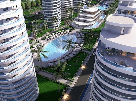 İskele Long Beach Bölgesinde Satılık Stüdyo Daire - Fotoğraf 3