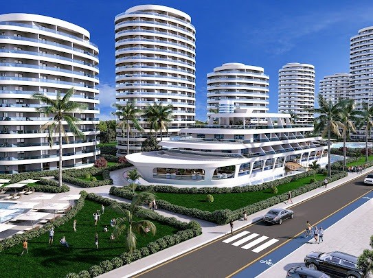 İskele Long Beach Bölgesinde Satılık Stüdyo Daire - Fotoğraf 4