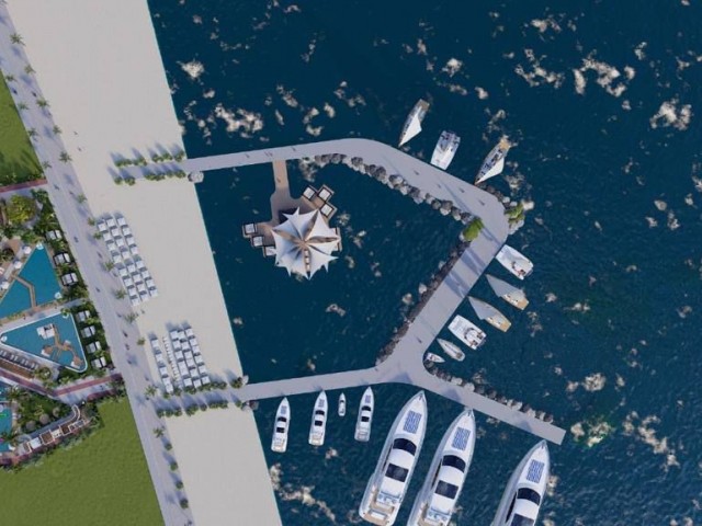 Satılık 1+1 daire, 62 m2, denize sifir, Coastal Heaven residence, Güzelyurt'ta 5. kat, taksitli ödeme, anahtar teslimi Ocak, 2027 - Fotoğraf 2