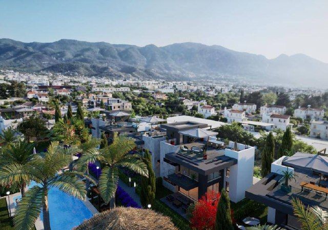 Daire 1+1, Camelot plajına 600 m, aynı hat üzerinde, Merit'e 1,5 km. İnşaatı devam ediyor, bitiş tarihi 25 sonu. Alsancak lokasyonu çok güzel, 1+1 bahçeli arsa, kendine ait otoparkı var. Az katlı bloklar (2 katlı) - Fotoğraf 3