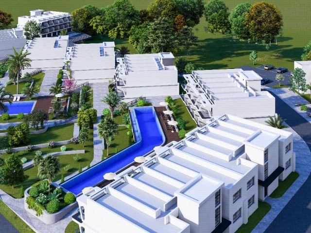 Güzel Tatlısu bölgesinde deniz manzaralı 2 katlı kompleksin satışına başlandı. Stüdyo ve 1+1 daireler 111.000 £'dan başlayan fiyatlarla! Dairelerin yüzde 65'i satıldı! - Fotoğraf 1