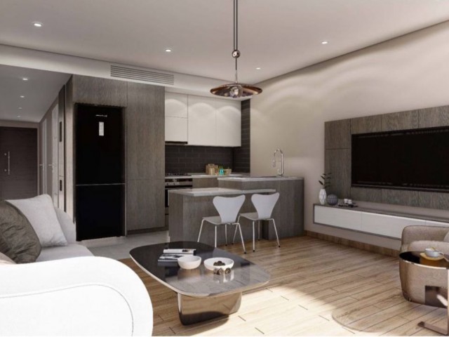 Hızla gelişen Tatlısu bölgesinde eşsiz manzaralı, kendine ait terası ve bahçesi olan 1+1 (81 m2) lüks daire, 115.000 £ - Fotoğraf 4