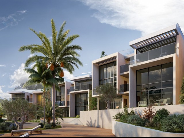 Casa Del Mara Residence'da, Sahibinden Zemin Katta, Deniz ve Havuz Manzaralı, Özel 1+1 Loft Daire, Piyasa Fiyatının Altında, Bazı Taksitlerle! - Fotoğraf 1