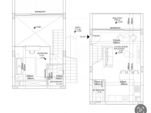 Casa Del Mara Residence'da, Sahibinden Zemin Katta, Deniz ve Havuz Manzaralı, Özel 1+1 Loft Daire, Piyasa Fiyatının Altında, Bazı Taksitlerle! - Fotoğraf 2