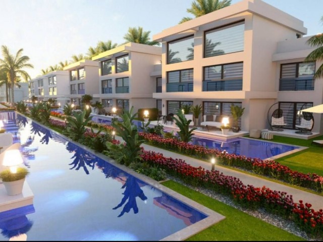 Boğaz'ın en üst lokasyonunda tüm altyapıya sahip bir sitede özel havuzlu ve mini bahçeli 1+1 daireler 150.000 GBP ve 1+1 Loft 100.000 GBP'den kapalı satış! - Fotoğraf 2
