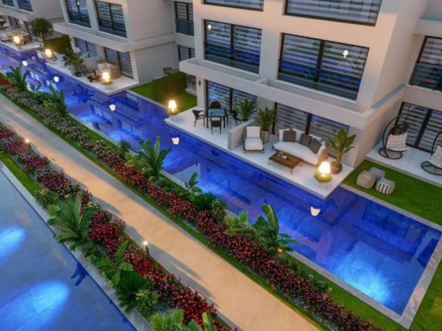 Boğaz'ın en üst lokasyonunda tüm altyapıya sahip bir sitede özel havuzlu ve mini bahçeli 1+1 daireler 150.000 GBP ve 1+1 Loft 100.000 GBP'den kapalı satış! - Fotoğraf 3
