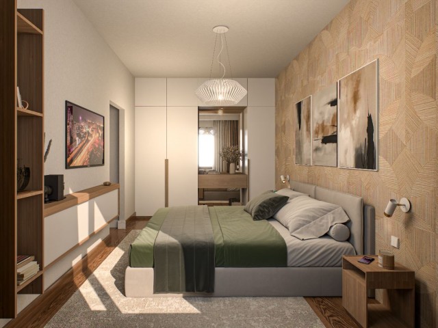 Lefkoşa Yenişehir'de Proje Aşamasında, Modern 2+1 Daire - Kaçırmayın! - Fotoğraf 1