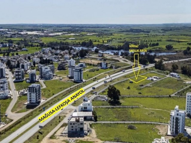 Mağusa Çanakkale’de satılık 5 kat inşaat izinli 558 metre kare arsa