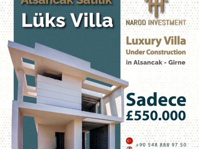 Alsancakta Merıt Otellere Yakın Super Lux 5+1 Vılla - Fotoğraf 4