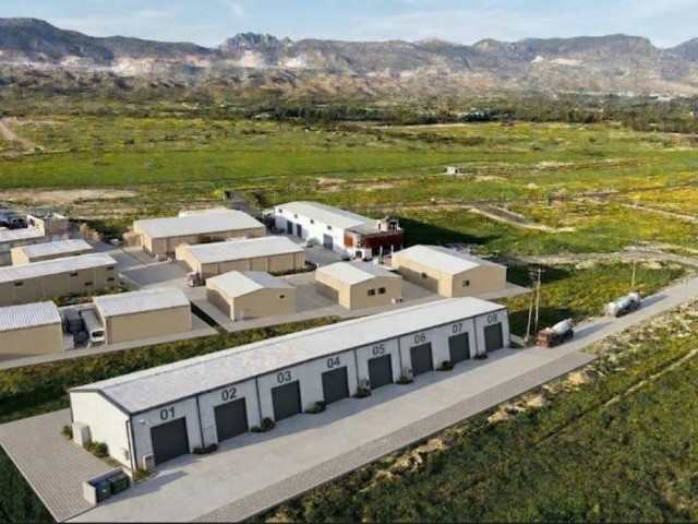 Lefkoşa minareliköyde satılık 150 metre kare depo