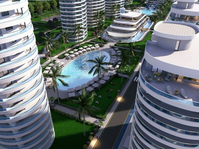 Iskele Long Beach'te Satılık Modern 1+0 Daire - Fotoğraf 2