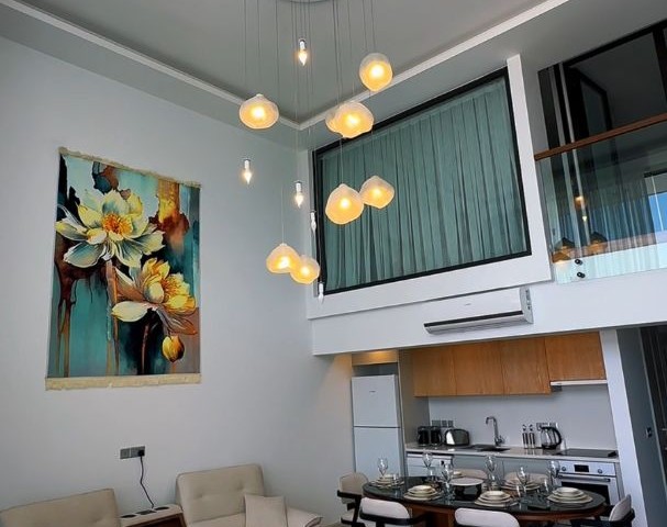 GİRNE BAHÇELİ MYKONOS PROJESİNDE SATILIK SIFIR 3+1 PENTHOUSE