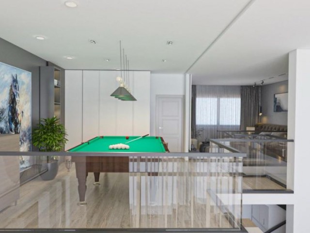 İskele Long Beach Elysium Site Içerisinde (3+1) Loft - Fotoğraf 1