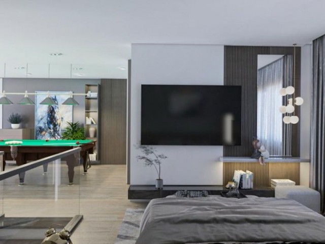İskele Long Beach Elysium Site Içerisinde (3+1) Loft - Fotoğraf 3